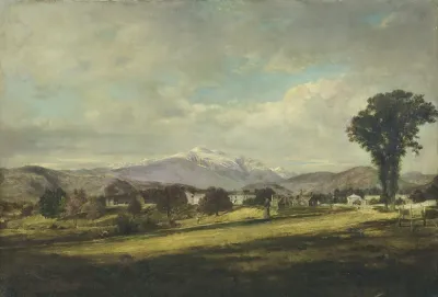 White Mountains From North Conway New Hampshire