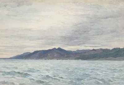 White Rock Point At The Mouth Of The Grey