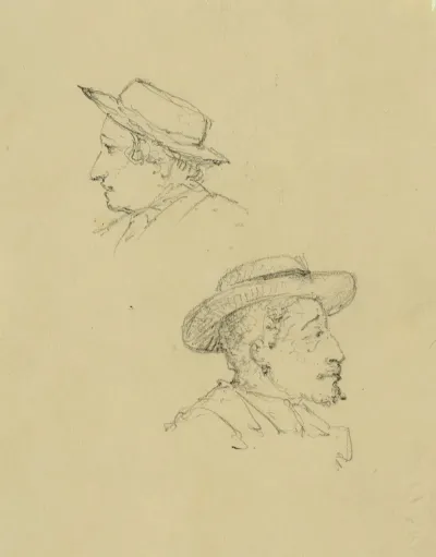 White Seaman And Cold Man On Board Steamboat On Potomac Washington To Aquia Creek Virginia