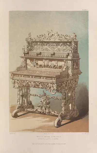 White Wood Cabinet