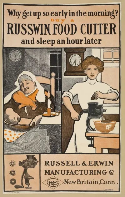 Why Get Up So Early Buy A Russwin Food Cutter