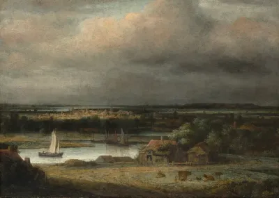 Wide River Landscape