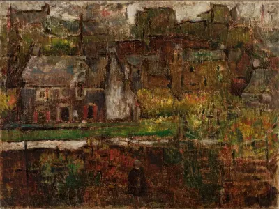 Widok Miasta Nad Woda