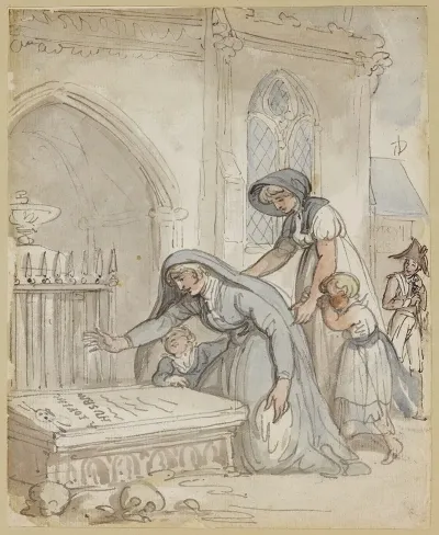 Widow At The Tomb