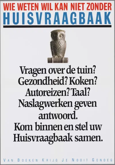 Wie Weten Wil Kan Niet Zonder Huisvraagbaak