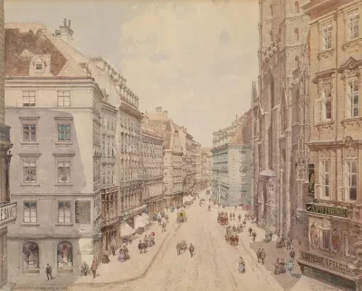 Wien Der Stephansplatz