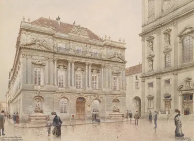 Wien Universitatsplatz
