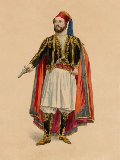 Wilhelm Ebel Als Conrad In Der Seerauber Ballet In 3 Acten Von Paul Taglioni Musik Von Gahrich