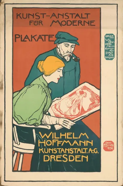 Wilhelm Hoffmann Kunstanstalt Dresden Kunstanstalt Fur Moderne Plakate