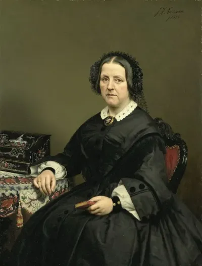 Wilhelmina Margaretha Van Den Bosch 1807 74 Echtgenote Van Gerard Johan Verloren Van Themaat