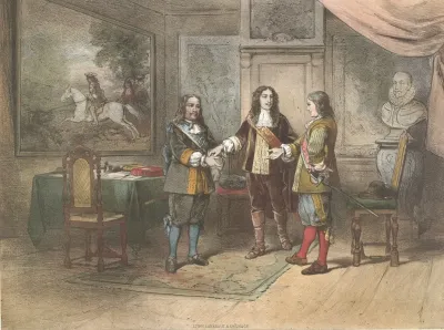 Willem Iii Reconciles De Ruyter And Tromp