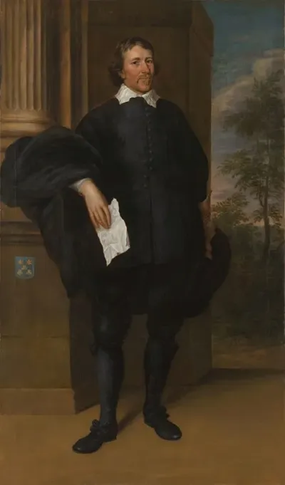 Willem Kettingh D 1670 Chief Treasurer And Bailiff Of The Prince Of Orange
