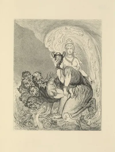 William Blake Etchings From His Works Pl 6