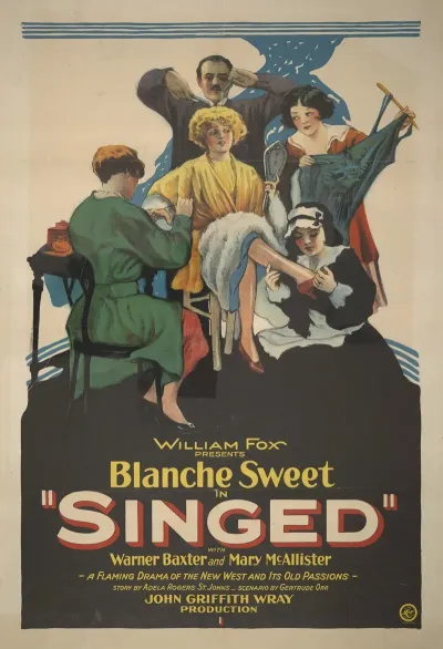 William Fox Presents Blanche Sweet In Singed With Warner Baxter And Mary Mcallister