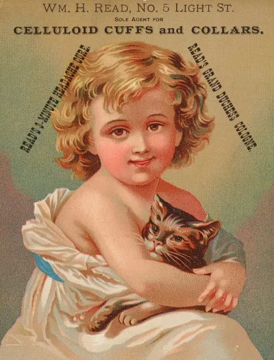 William H Read Sole Agent For Celluloid Cuffs And Collars