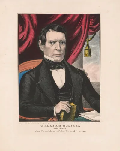William R King Democratic Candidate For Vice President Of The United States