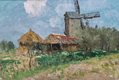 Windmills In Belgium