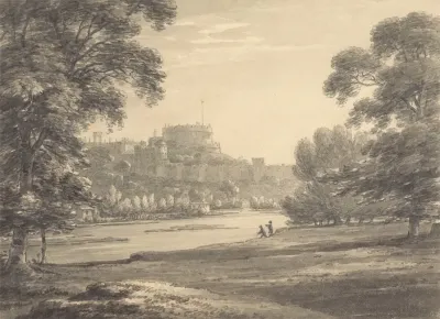 Windsor Castle From The Eton Playing Fields