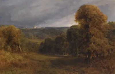 Windsor Castle From The Great Park