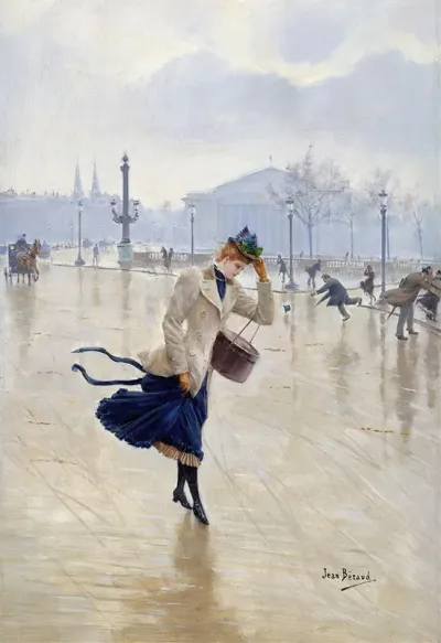 Windy Day Place De La Concorde