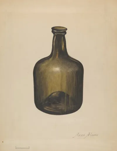 Wine Or Spirits Bottle