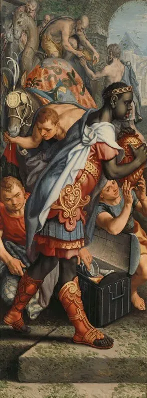 Wing Of An Altarpiece With Adoration Of The Magi