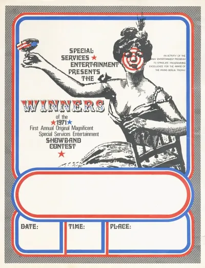 Winners Of 1971 First Annual Original Magnificent Special Services Entertainment Showband Contest 2