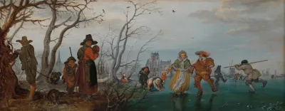 Winter Amusement On The Ice
