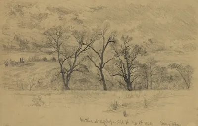 Winter Camp Near Culpepper Court House Va