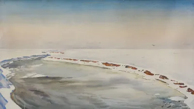Winter Landscape From Osiek