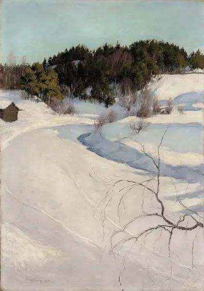 Winter Landscape Myllykyla