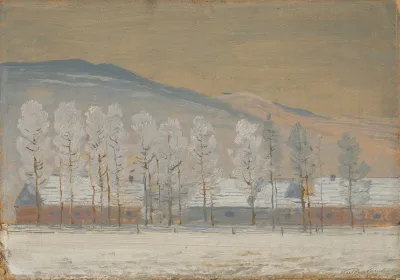 Winter Landscape Near Zdiar