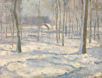Winter Landscape Sketch