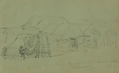 Winter Quarters Headquarters Meades Station Nr Petersburg