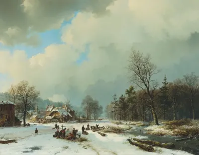 Winter Scene 5