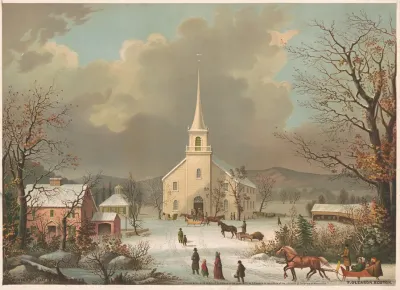 Winter Sunday In Olden Times