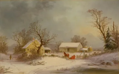 Winter Time On The Farm