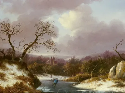 Winterlandschap 12