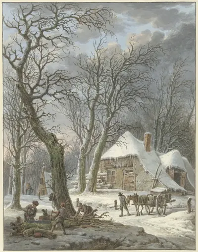 Winterlandschap 7