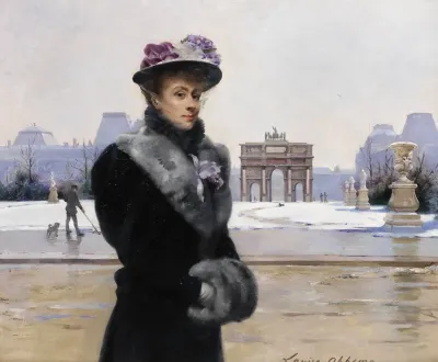 Winterspaziergang In Paris