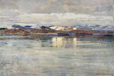 Winterstimmung Am Zurichsee