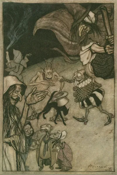 Witches And Warlocks Ghosts Goblins And Ghouls