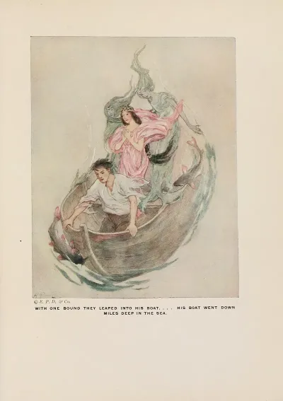 With One Bound They Leaped Into His Boat