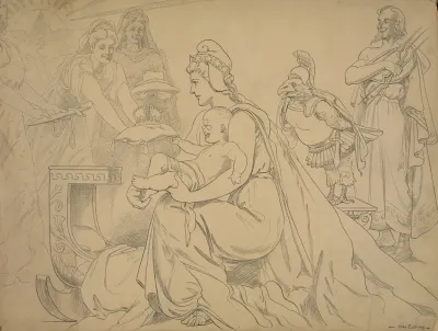 With Pallas Columbia And Ze U S As His Protectors The Fates Hold Out Brilliant Prospects To Little Teddy Teddysses