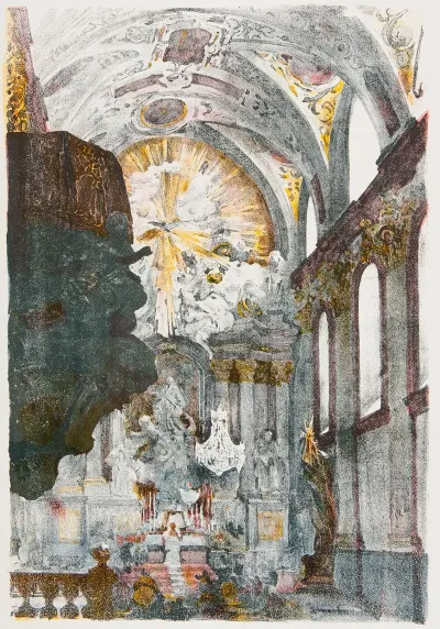 Wnetrze Prezbiterium Bazyliki