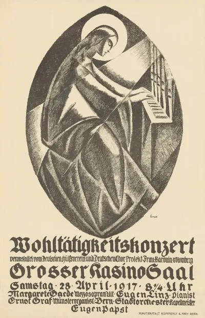 Wohltatigkeitskonzert Veranstaltet Vom Deutschen Hulfsverein Und Deutschen Chor Grosser Kasino Saal