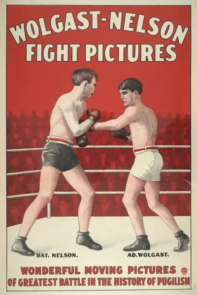 Wolgast Nelson Fight Pictures Wonderful Moving Pictures Of The Greatest Battle In The History Of Pugilism
