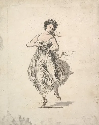 Woman Alone From The Series The Dancing Pair Vigano 2