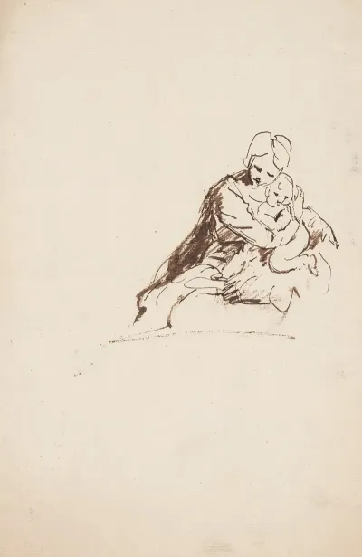 Woman And Infant 4