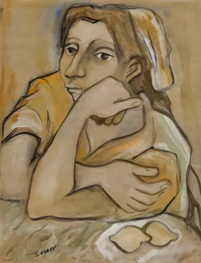 Woman And Lemons